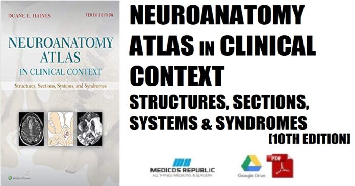 Neuroanatomy Atlas in Clinical Context Structures, Sections, Systems, and Syndromes 10th Edition PDF