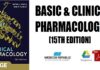 Basic and Clinical Pharmacology 15th Edition PDF
