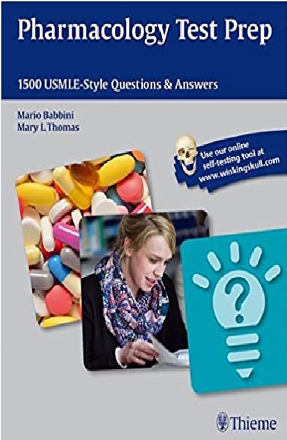 Pharmacology Test Prep: 1500 USMLE-Style Questions & Answers PDF
