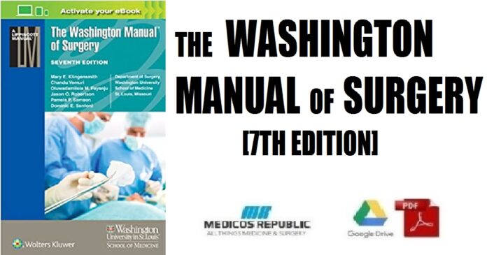 The Washington Manual of Surgery 7th Edition PDF