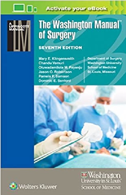 The Washington Manual of Surgery 7th Edition PDF