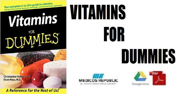 Vitamins For Dummies PDF
