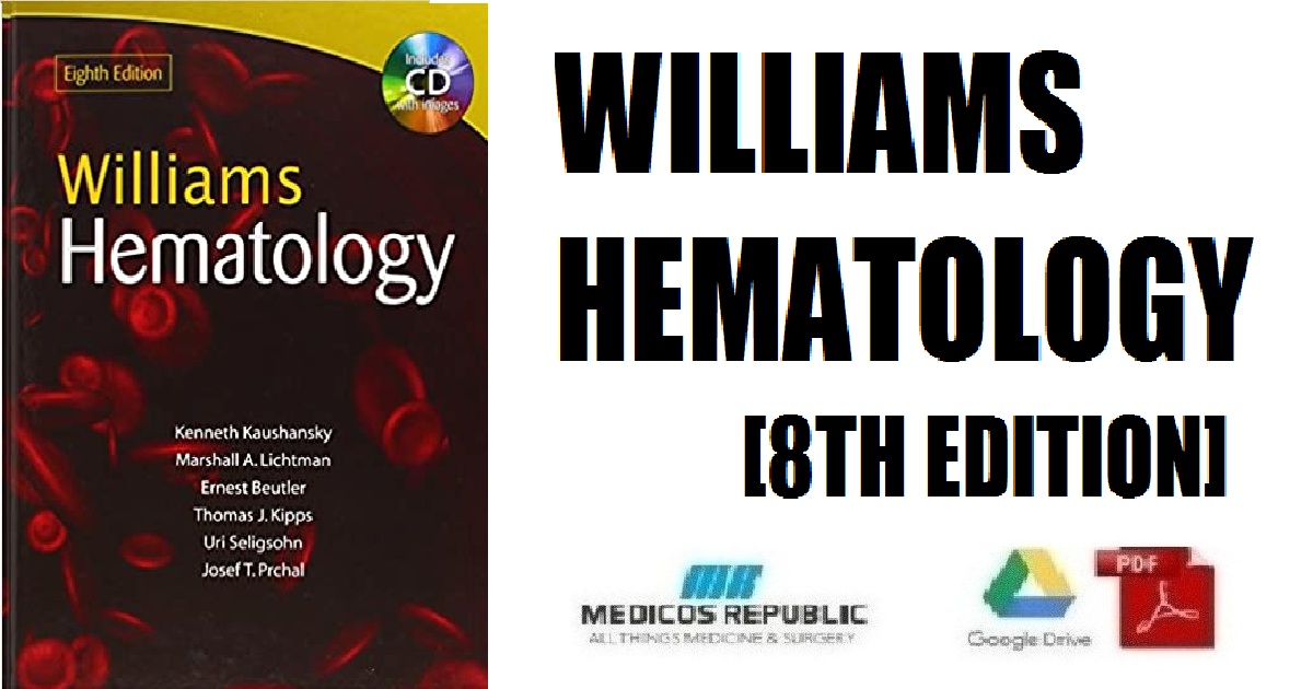 Williams Hematology 8th Edition PDF