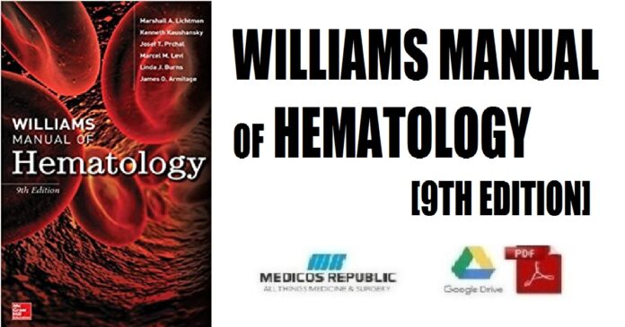 Williams Manual of Hematology 9th Edition PDF