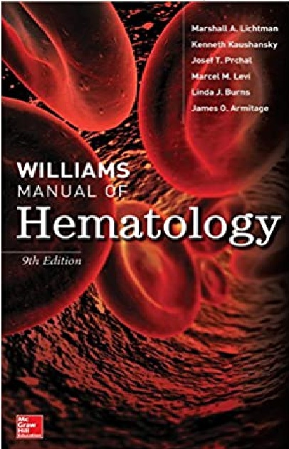 Williams Manual of Hematology 9th Edition PDF