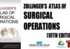 Zollinger’s Atlas of Surgical Operations 10th Edition PDF
