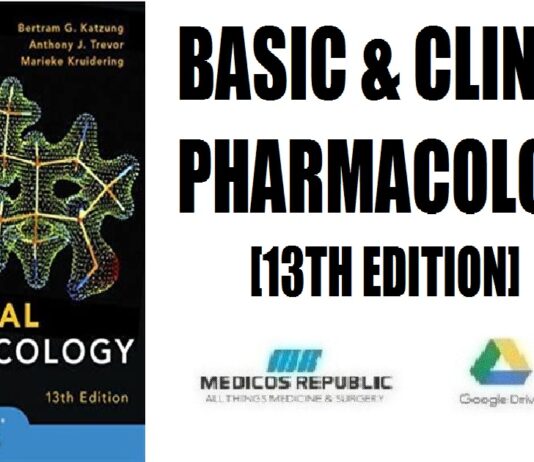 Basic & Clinical Pharmacology 13th Edition PDF