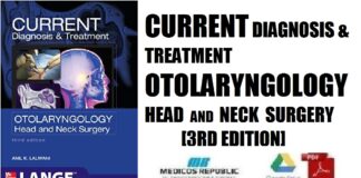 CURRENT Diagnosis & Treatment Otolaryngology-Head and Neck Surgery (LANGE CURRENT Series) 3rd Edition PDF