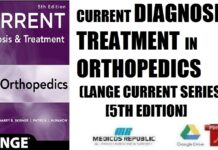 CURRENT Diagnosis & Treatment in Orthopedics (LANGE CURRENT Series) 5th Edition PDF