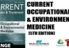 CURRENT Occupational and Environmental Medicine 5th Edition PDF