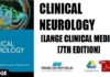 Clinical Neurology (LANGE Clinical Medicine) 7th Edition PDF