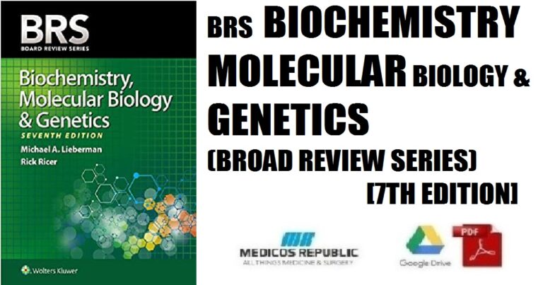 BRS Biochemistry, Molecular Biology and Genetics 7th Edition PDF