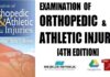 Examination of Orthopedic & Athletic Injuries 4th Edition PDF