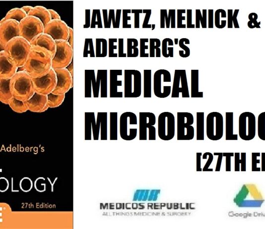 Jawetz Melnick & Adelbergs Medical Microbiology (Lange) 27th Edition PDF