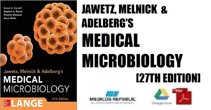 Jawetz Melnick & Adelbergs Medical Microbiology (Lange) 27th Edition PDF