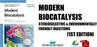 Modern Biocatalysis Stereoselective and Environmentally Friendly Reactions 1st Edition PDF