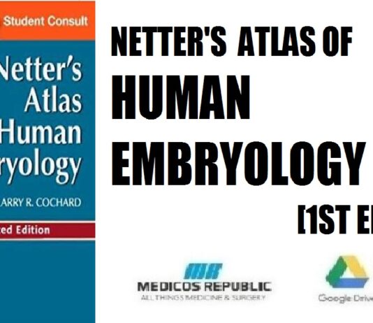 Netter's Atlas of Human Embryology 1st Edition PDF