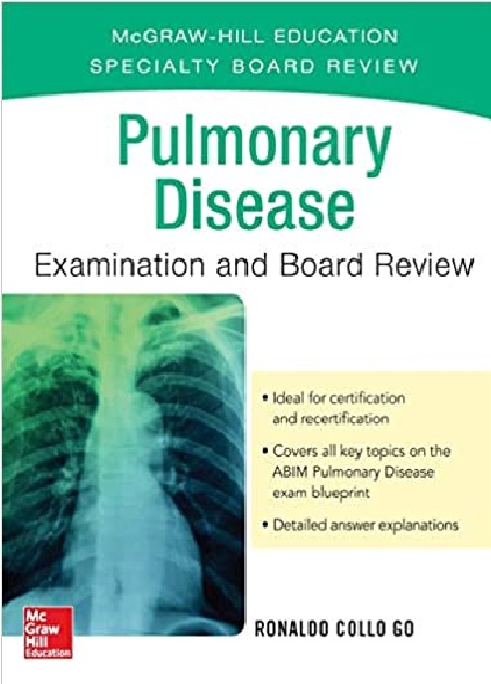 Pulmonary Disease Examination and Board Review 1st Edition PDF