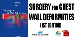 Surgery for Chest Wall Deformities 1st Edition PDF