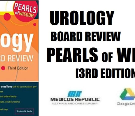 Urology Board Review Pearls of Wisdom 3rd Edition PDF
