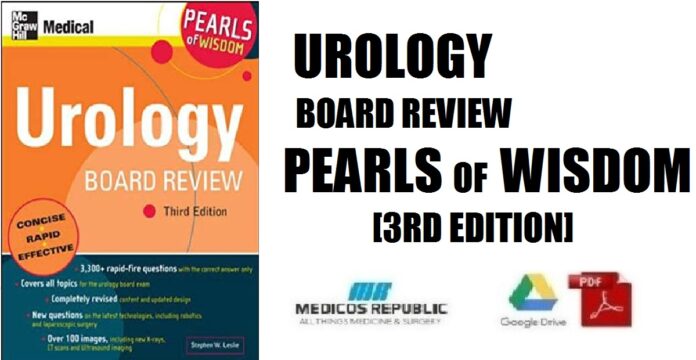 Urology Board Review Pearls of Wisdom 3rd Edition PDF