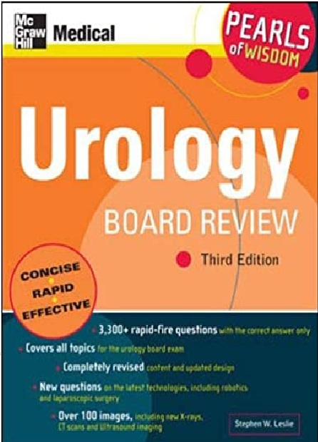 Urology Board Review: Pearls of Wisdom 3rd Edition PDF