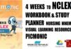4 Weeks to NCLEX® Workbook & Study Planner Nursing Mnemonic Visual Learning Resource by Picmonic PDF