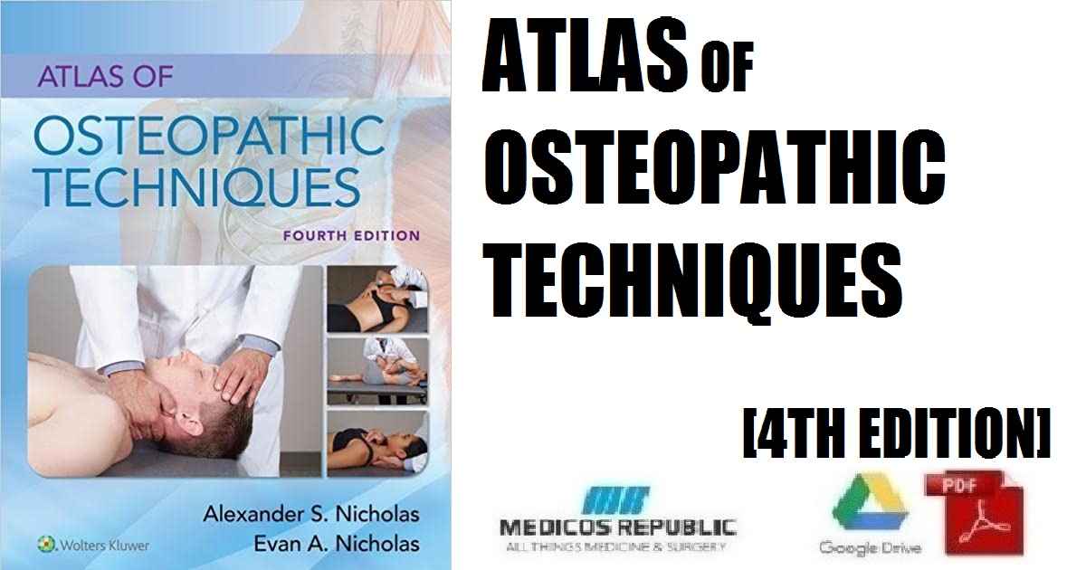 Atlas of Osteopathic Techniques 4th Edition PDF