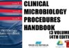 Clinical Microbiology Procedures Handbook (3 Volume Set) 4th Edition PDF