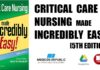Critical Care Nursing Made Incredibly Easy 5th Edition PDF