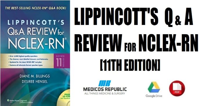 Lippincott's Q&A Review for NCLEX-RN 11th Edition PDF