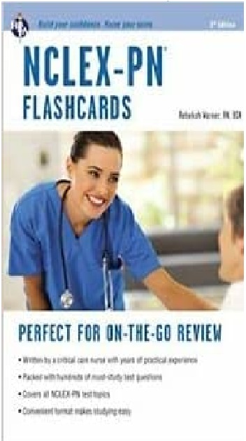 NCLEX-PN Flashcard Book (Nursing Test Prep) 3rd Edition PDF