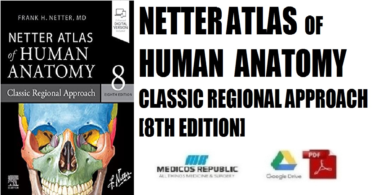 Netter Atlas of Human Anatomy: Classic Regional Approach 8th Edition PDF