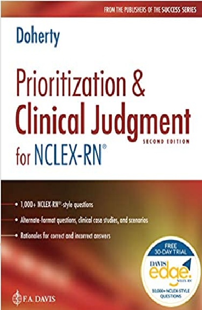 Prioritization & Clinical Judgment for NCLEX-RN® 2nd Edition PDF