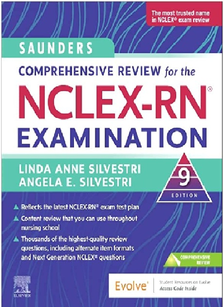 Saunders Comprehensive Review for the NCLEX-RN® Examination 9th Edition PDF