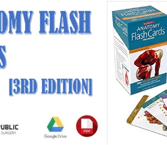 Anatomy Flash Cards (Barron's Test Prep) 3rd Edition PDF