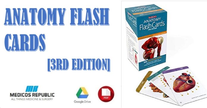 Anatomy Flash Cards (Barron's Test Prep) 3rd Edition PDF