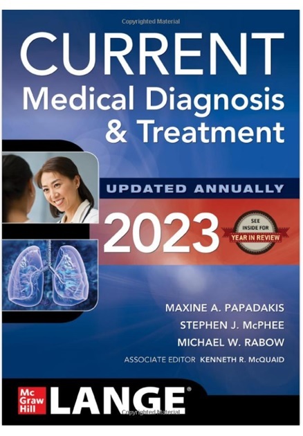 CURRENT Medical Diagnosis and Treatment 2023 PDF