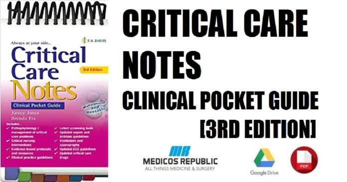 Critical Care Notes Clinical Pocket Guide 3rd Edition PDF