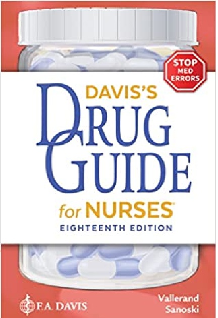 Davis's Drug Guide for Nurses 8th Edition PDF