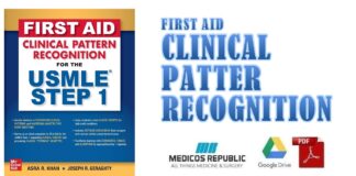 First Aid Clinical Pattern Recognition for the USMLE Step 1 PDF