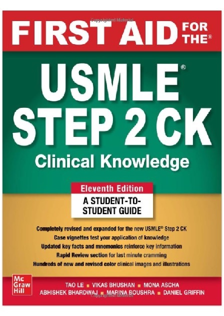 First Aid for the USMLE Step 2 CK 11th Edition 2023 PDF