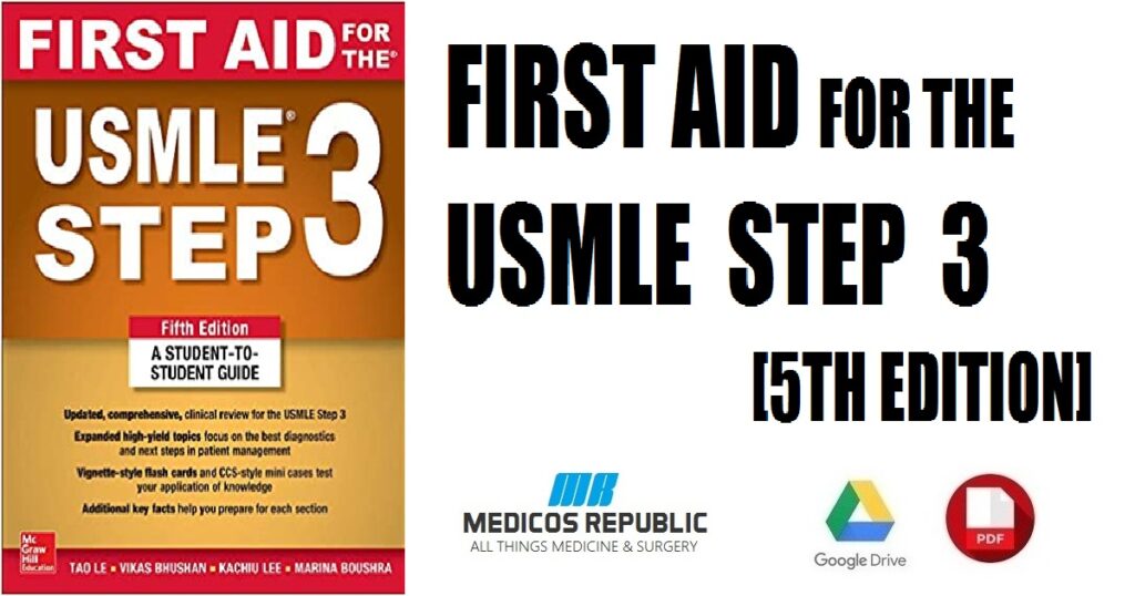 First Aid for the USMLE Step 3, 5th Edition PDF