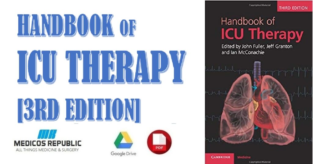 Handbook of ICU Therapy 3rd Edition PDF Free Download [Direct Link]