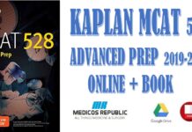 Kaplan MCAT 528 Advanced Prep 2019-2020 Online + Book PDF