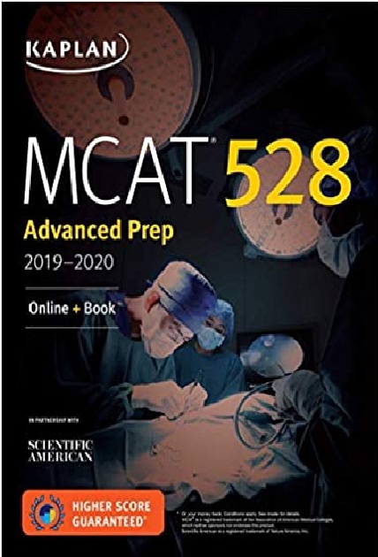 Kaplan MCAT 528 Advanced Prep 2019-2020 Online + Book PDF