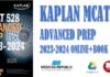 Kaplan MCAT 528 Advanced Prep 2023-2024 Online + Book PDF