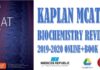 Kaplan MCAT Biochemistry Review 2019-2020 Online + Book PDF