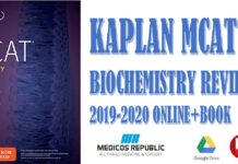 Kaplan MCAT Biochemistry Review 2019-2020 Online + Book PDF