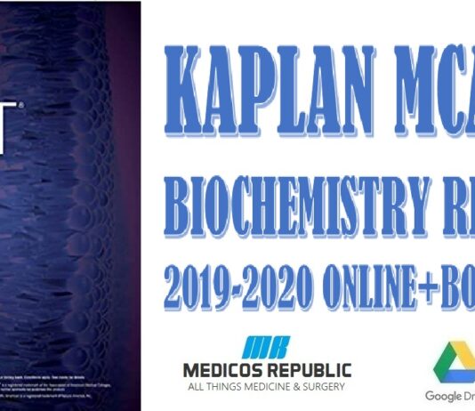 Kaplan MCAT Biochemistry Review 2019-2020 Online + Book PDF
